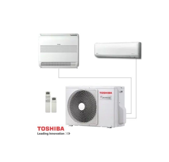 Зовнішній блок мульти-спліт системи Toshiba RAS-5M34S3AV-E Multi R410