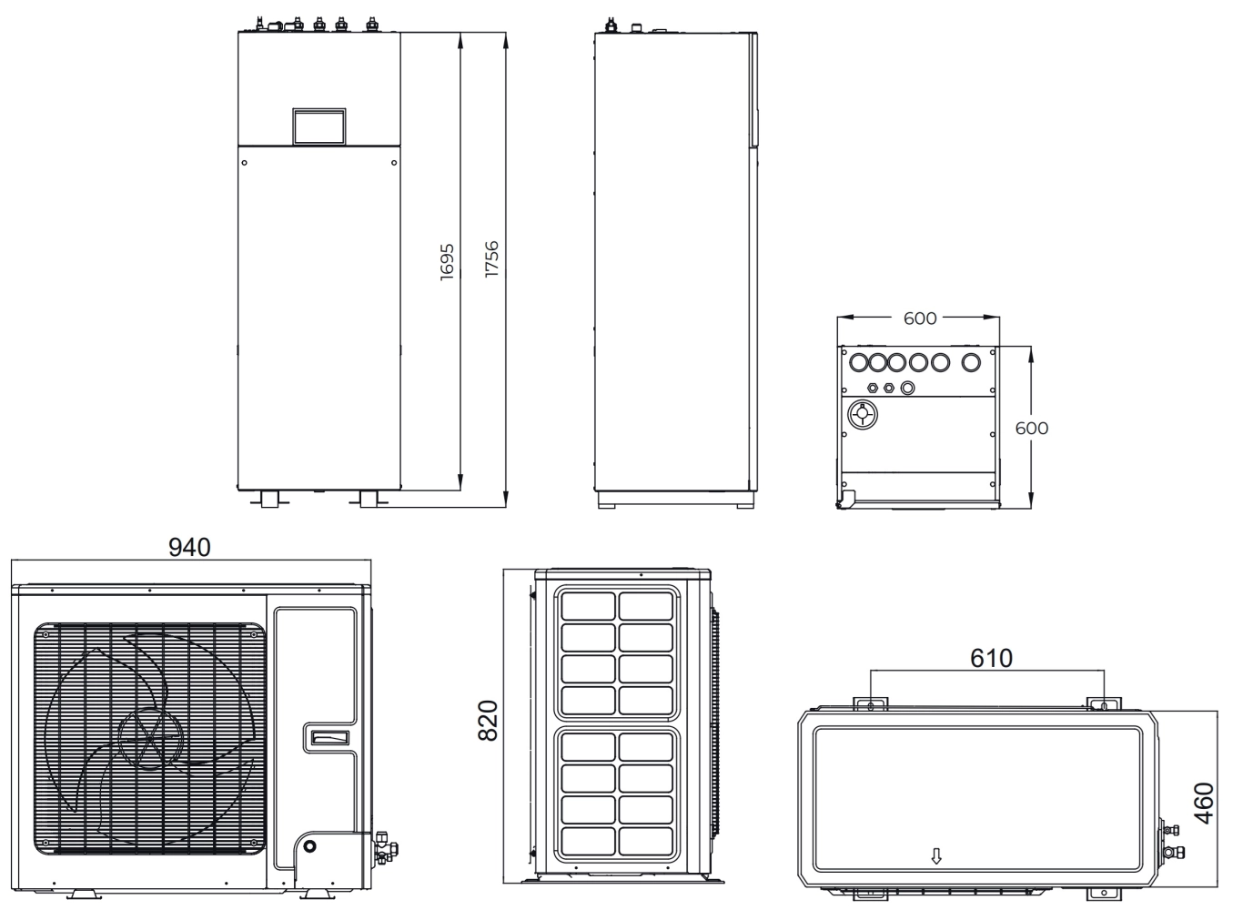Тепловий насос Cooper&Hunter UNITHERM 3 ALL-IN-ONE