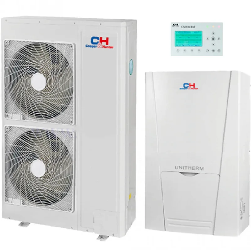 Cooper&Hunter UNITHERM 2 SPLIT CH-HP16SINK2 — зовнішній блок, гідромодуль і контролер